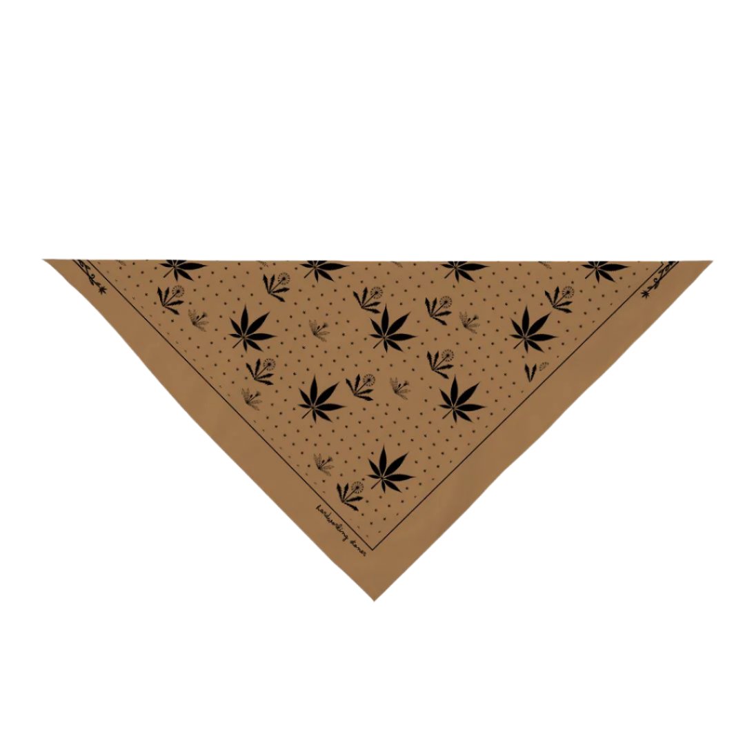 Weeds - bandana (moss brown)