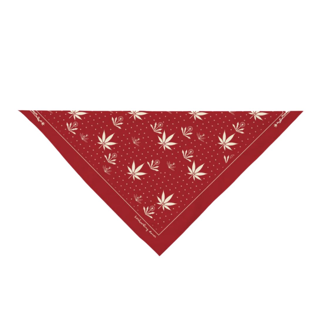 Weeds - bandana (red)