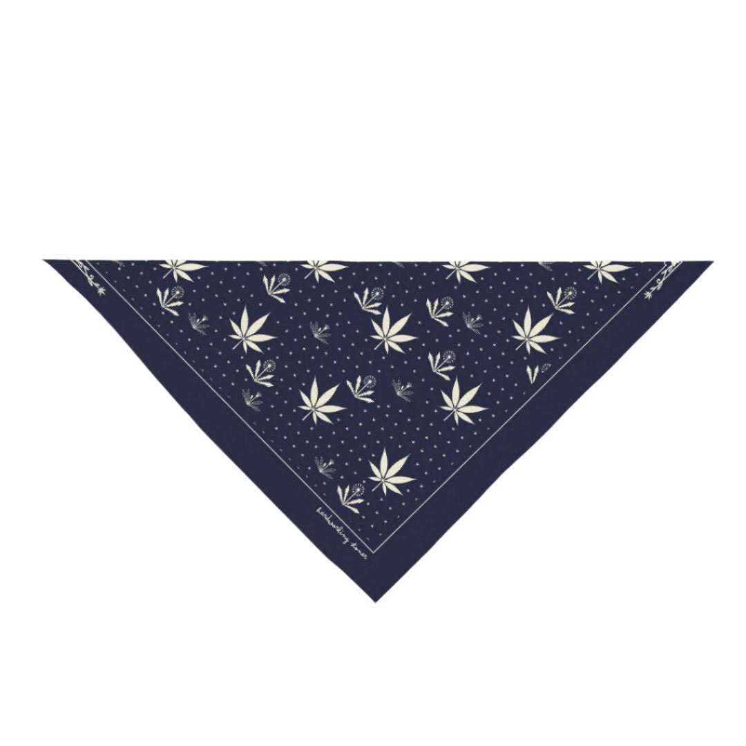 Weeds - bandana (blue)