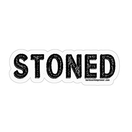 STONED - vinyl sticker