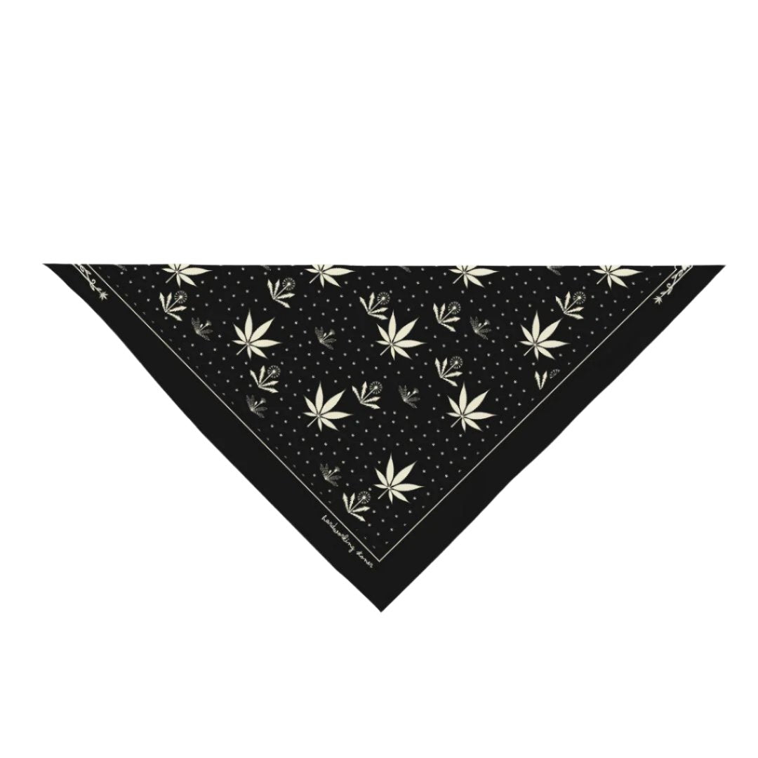 Weeds - bandana (black)