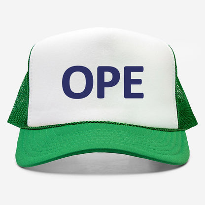 Ope - retro trucker hat