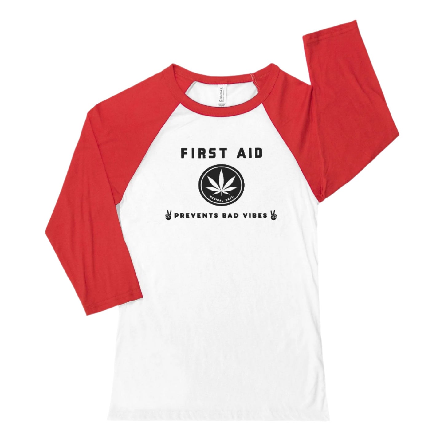 First Aid Good Vibes - baseball tee