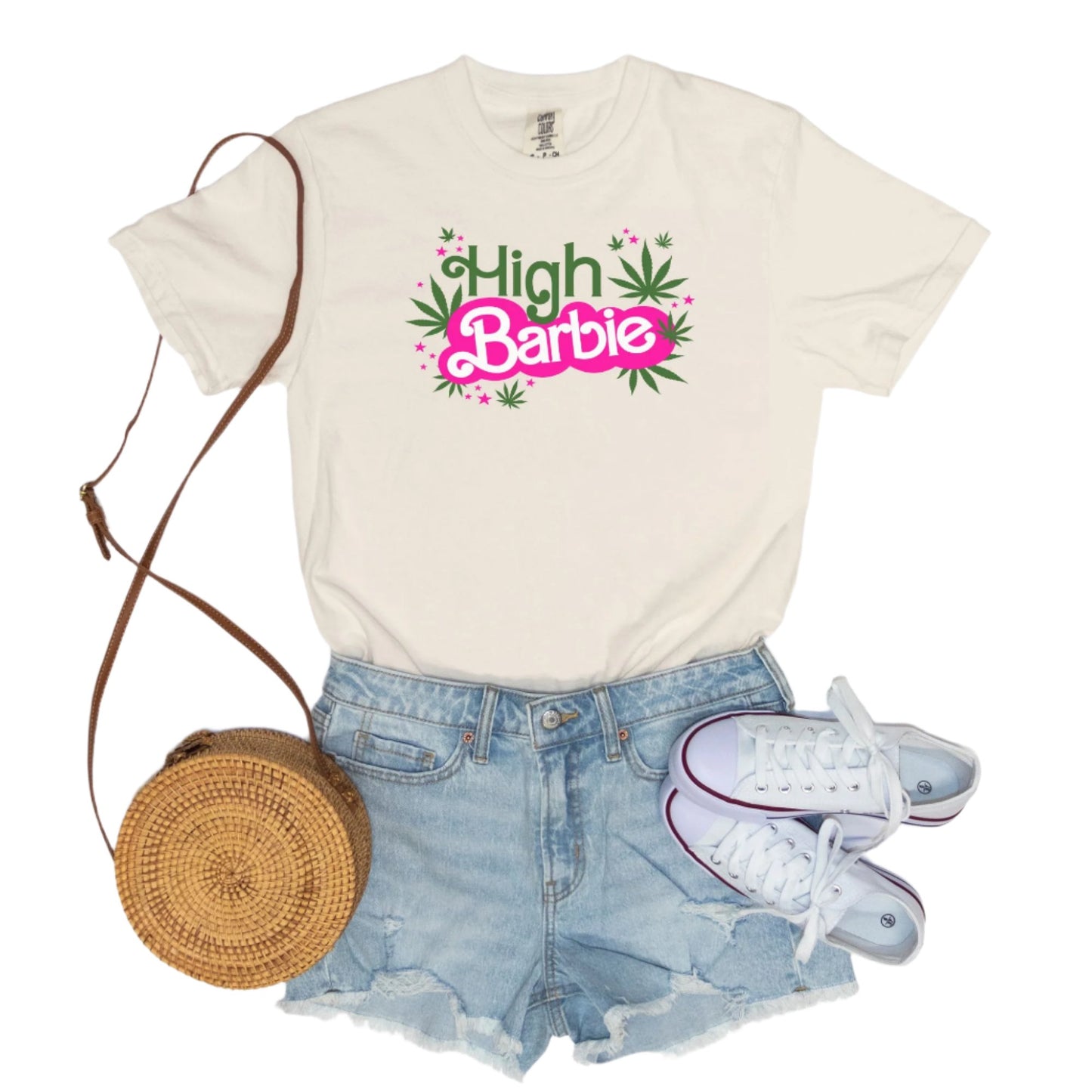 High Barbie - vintage style tee