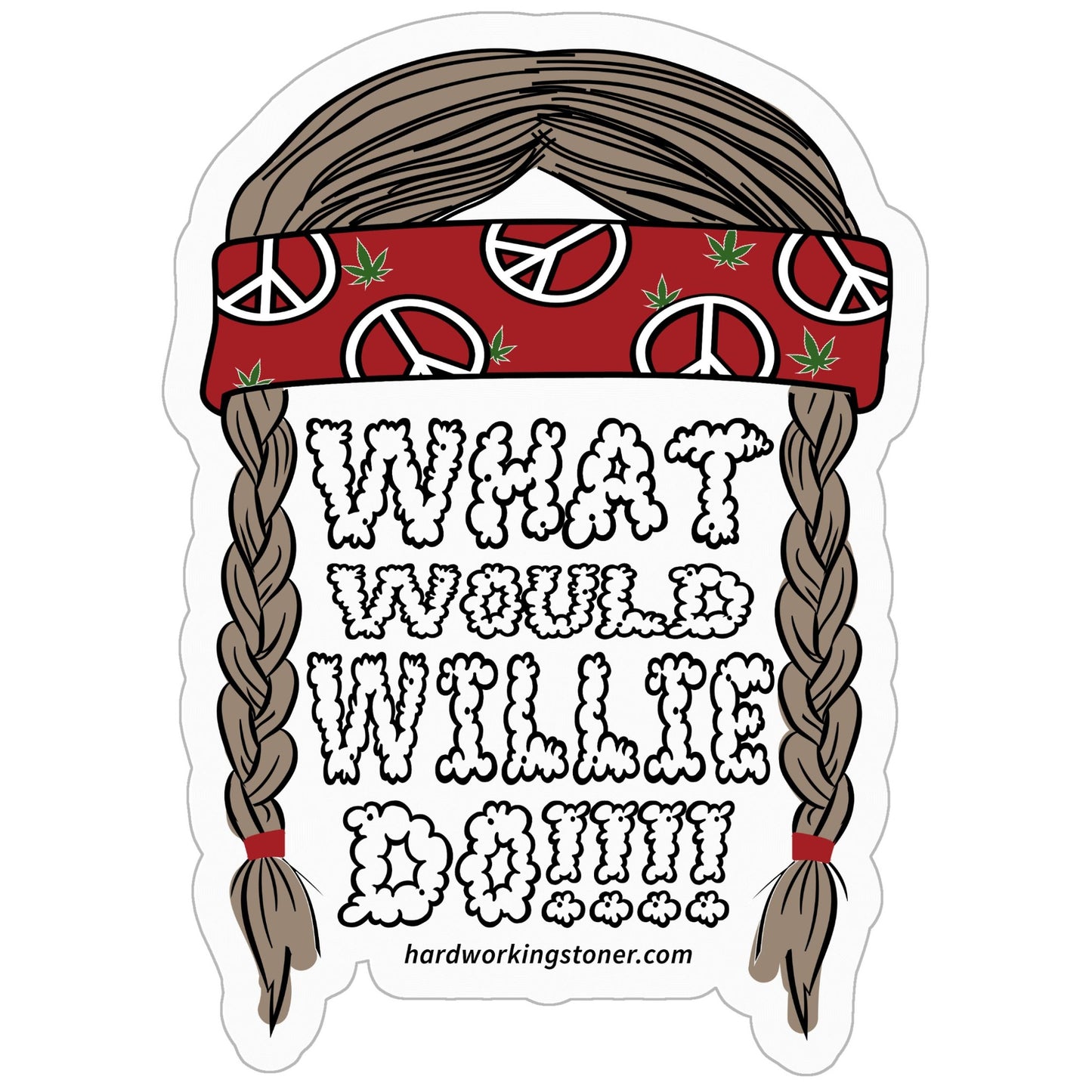 What Would Willie Do? - vinyl sticker