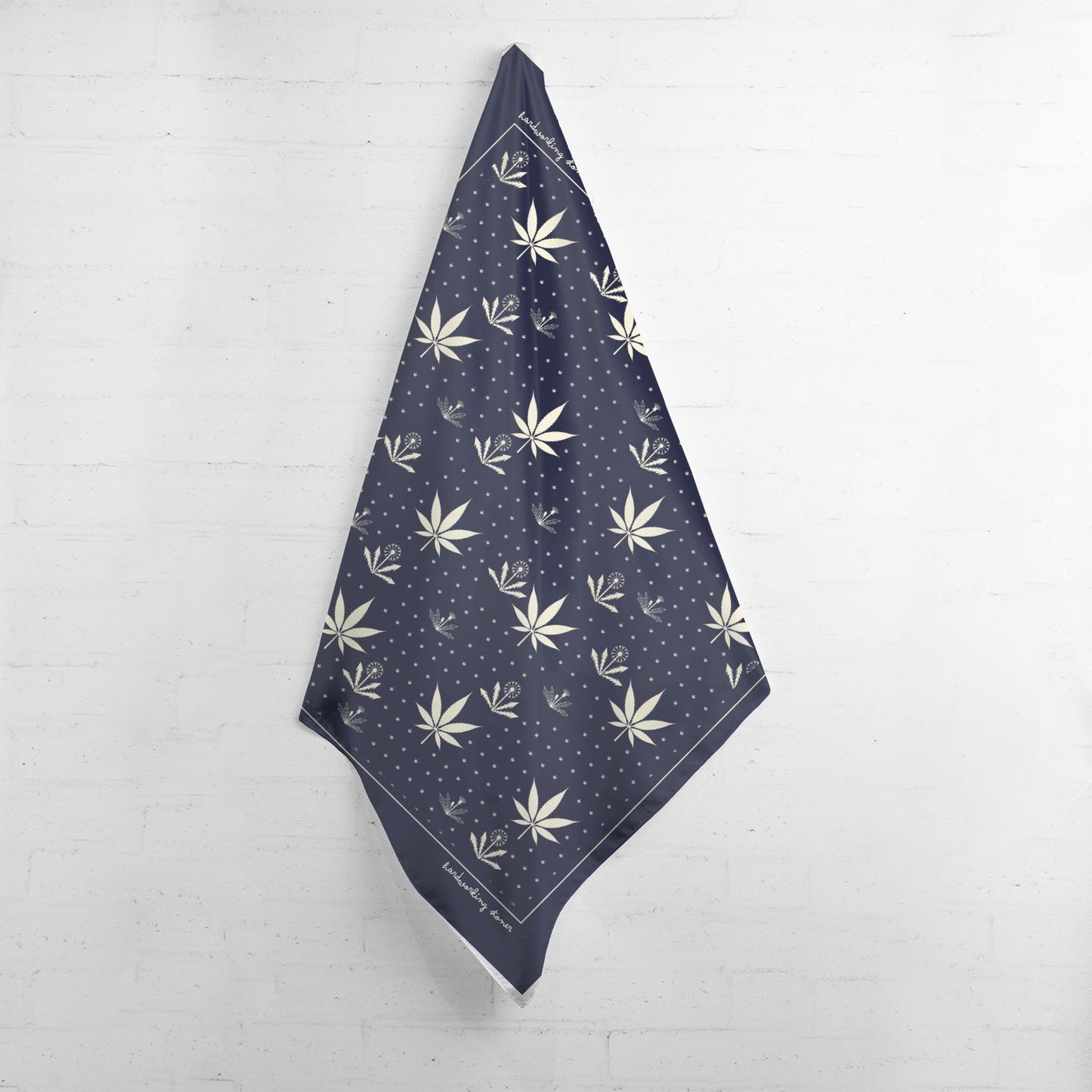 Weeds - bandana (blue)