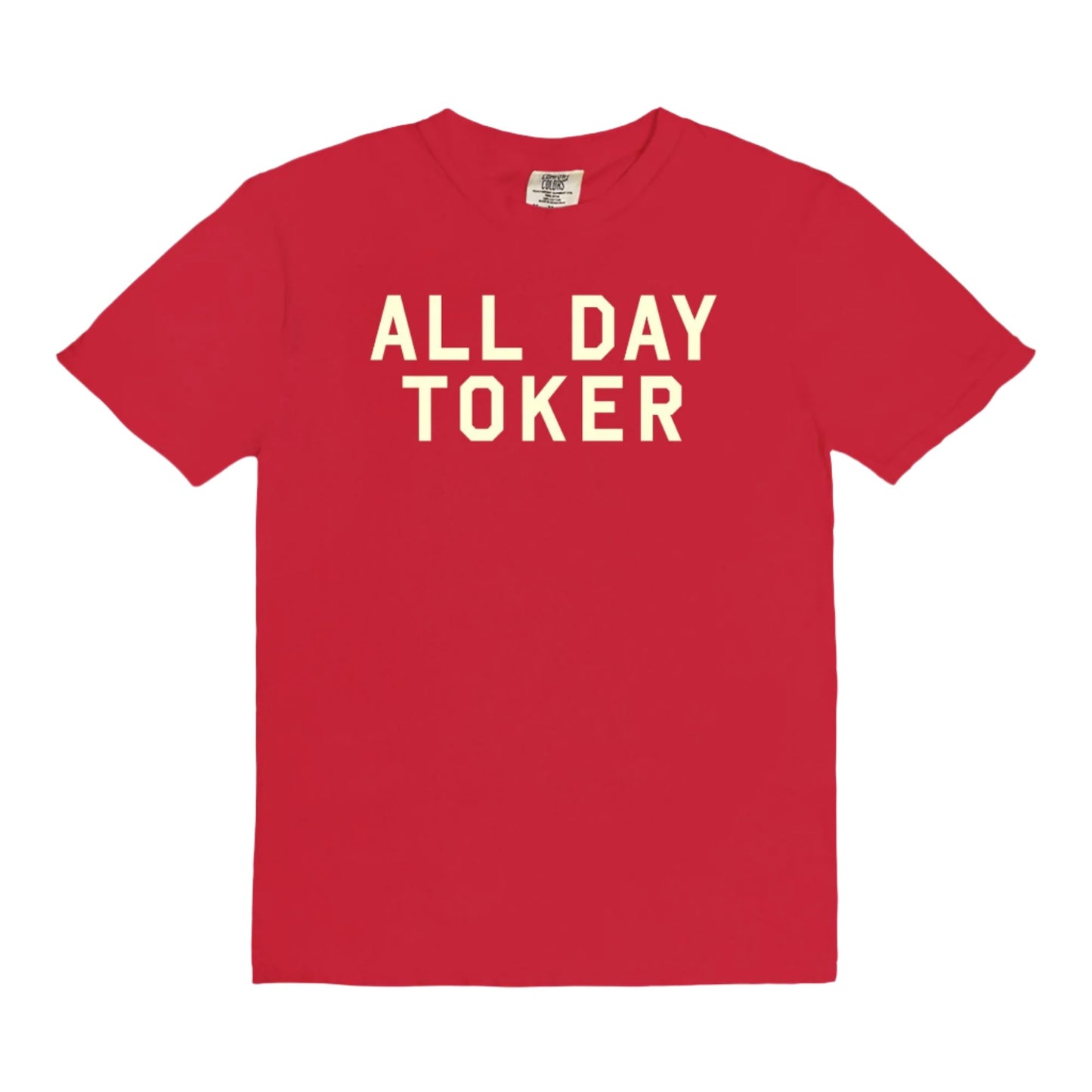 All Day Toker - vintage style tee