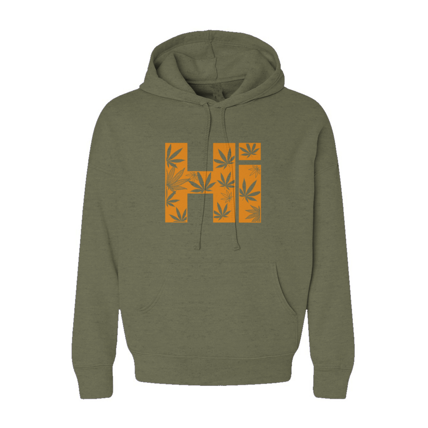 Hi - sponge fleece hoodie