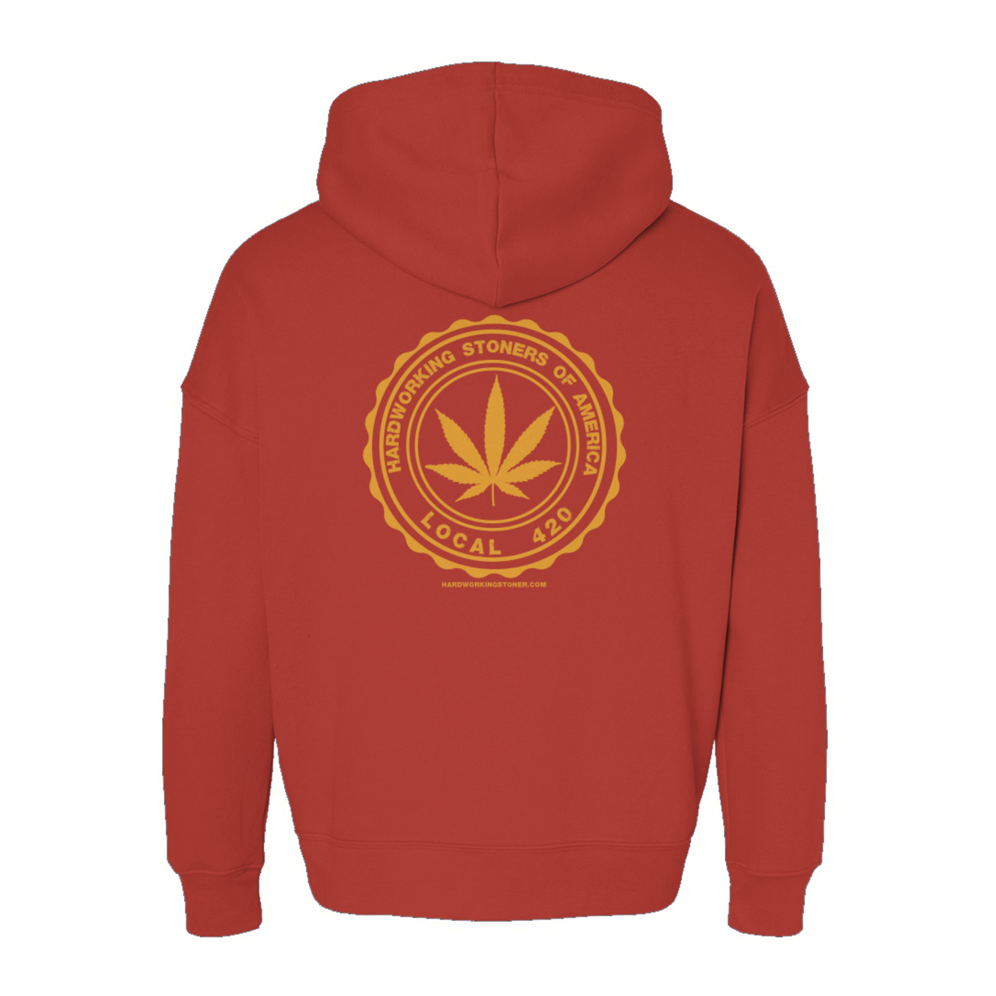 Hardworking Stoners of America - sponge fleece hoodie