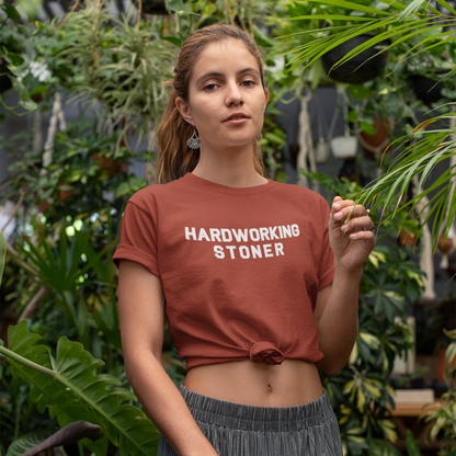Hardworking Stoner - Women’s Relaxed Jersey Tee