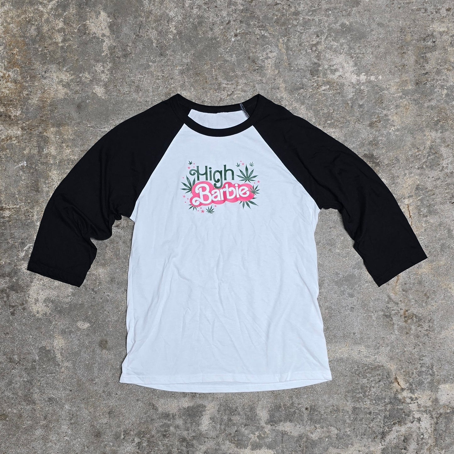High Barbie - baseball tee