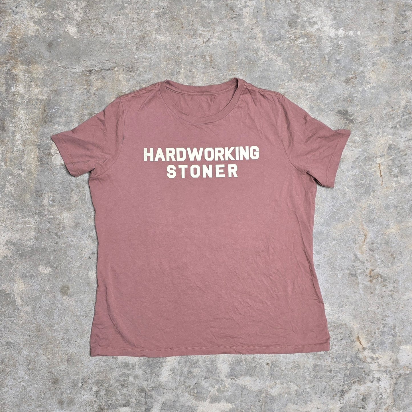 Hardworking Stoner - Women’s Relaxed Jersey Tee