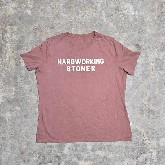 Hardworking Stoner - Women’s Relaxed Jersey Tee